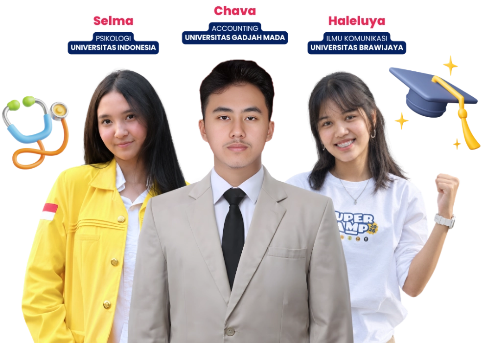 Siswa mempersiapkan ujian mandiri, IUP, dan KKI bersama Edumatrix Bimbel Masuk PTN, Ujian Mandiri, Simak UI, CBT UGM, IUP, KKI, TKA, UTBK SNBT